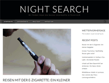 Tablet Screenshot of nightsearch.net